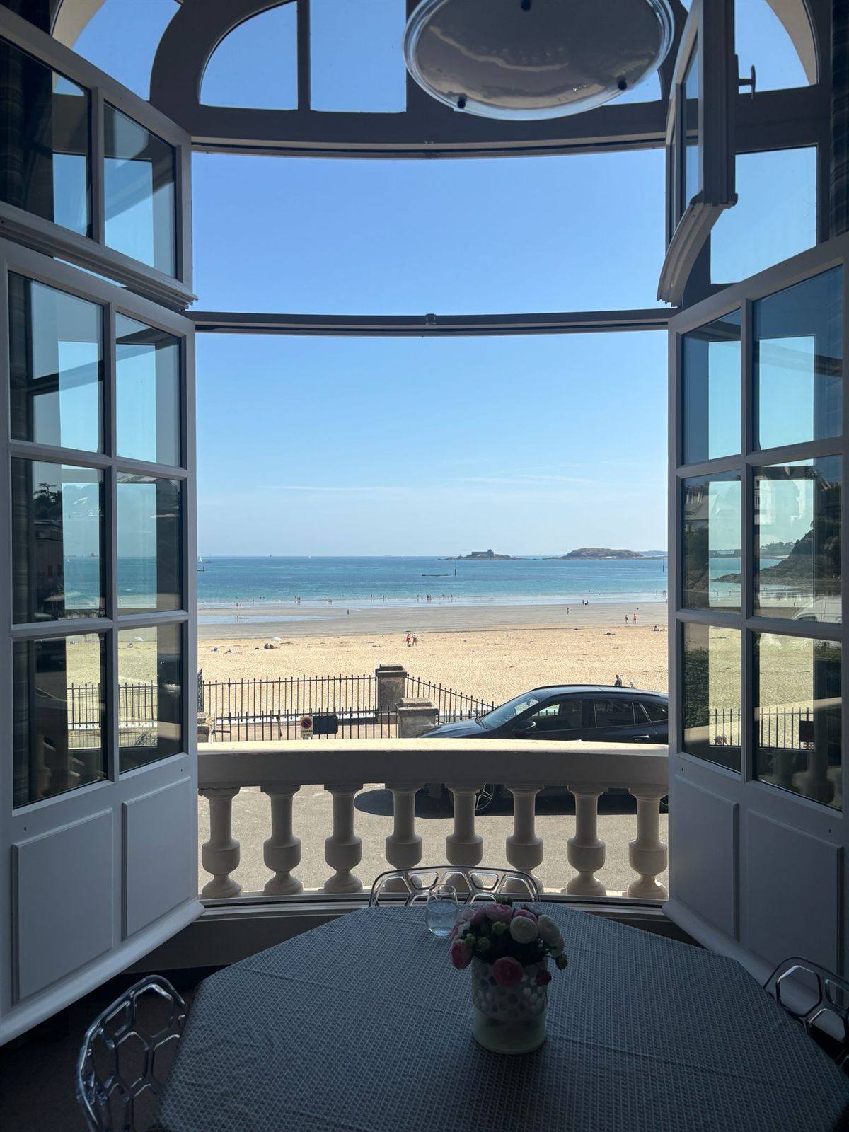 Appartement de prestige vue mer géré par Les Saisons d'Émeraude à Saint-Malo